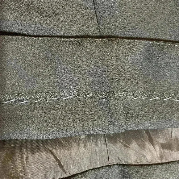 Donna Morgan Navy Blue Formal Embellished Short Sleeve Long Gown Dress Size 4. - Picture 15 of 16